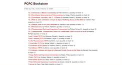 Desktop Screenshot of pcpcbookstore.org